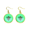 thumbnail image 1 of Octopus japonicus Ear Dangle Golden Drop Earring Jewelry Mujer Unbranded M, 1 of 3
