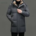 thumbnail image 2 of Chaqueta de plumón acolchada de seda de leche para hombre, ropa de diseñador para hombre, chaqueta de plumón cálida de invierno para hombre 2024, abrigo de manga larga para hombre, ropa para hombre, 2 of 5