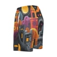 thumbnail image 5 of Men's Pajama Bottoms Athletic Shorts For Men Casual Cotton Halloween Vector Graphics, 5 of 7