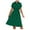 Green dresses for women, variant on Baikeli Sale Dresses for Women Summer Dresses for Women 2024 Lapel Neck Sundress Bandage Tunic Outfits Solid Color Dresses Beach Vacation Dress Womans Summer Dresses
