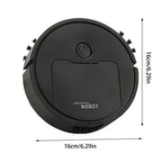 pdqouc Super Mini Robot Cleaner Toy Wet Dry Sweeping Rechargeable Intelligent Vacuum One In, Cute Robot Vacuum Cleaner Toys,Automatic Vacuum Robot,Small Appliances