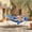 Navy Blue, variant on Outdoor Hammock 2-Person, with Pillow & Pad, 440 lbs Capacity, Navy Blue