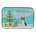 thumbnail image 1 of Carolines Treasures CK3493DDM Boston Terrier Christmas Tree Dish Drying Mat, 1 of 1