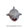 thumbnail image 3 of Shark Rallonge de Robinet Anti-Éclaboussures pour Lavabo de Salle de Bain, Ensemble, Résine Bleue Splash Guard Rallonge de Sortie d'Eau, 16 x 13 x 13 cm, 3 of 6