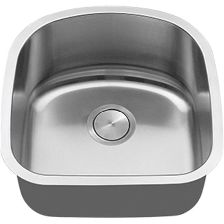C Tech I Li 400 20 5 In Stainless Steel D Shaped Single Bowl Sink C Tech I Li 400 20 5 In Stainless Steel D Shaped