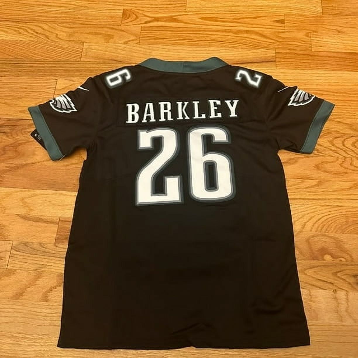 Saquon Barkley #26 Philadelphia Eagles NFL Jersey - Black (3XL