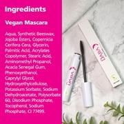 DABALASH Gentle Vegan Mascara with Nourishing Jojoba Esters – Cruelty-Free Formula Helps Promote Naturally Longer, More Voluminous & Defined Lashes – 0.3 oz, Deep Black