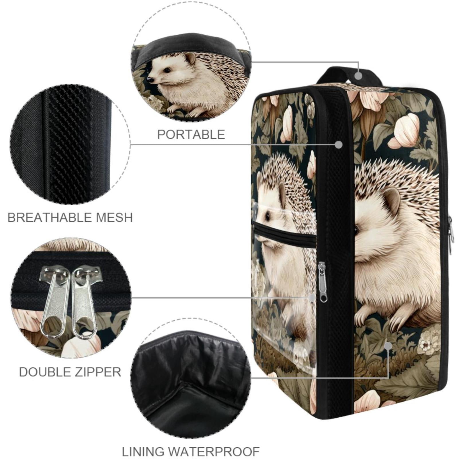 Hedgehog Premium Polyester Shoe Containers - Organize and Your Shoes - 23x31cm/9x12in Size