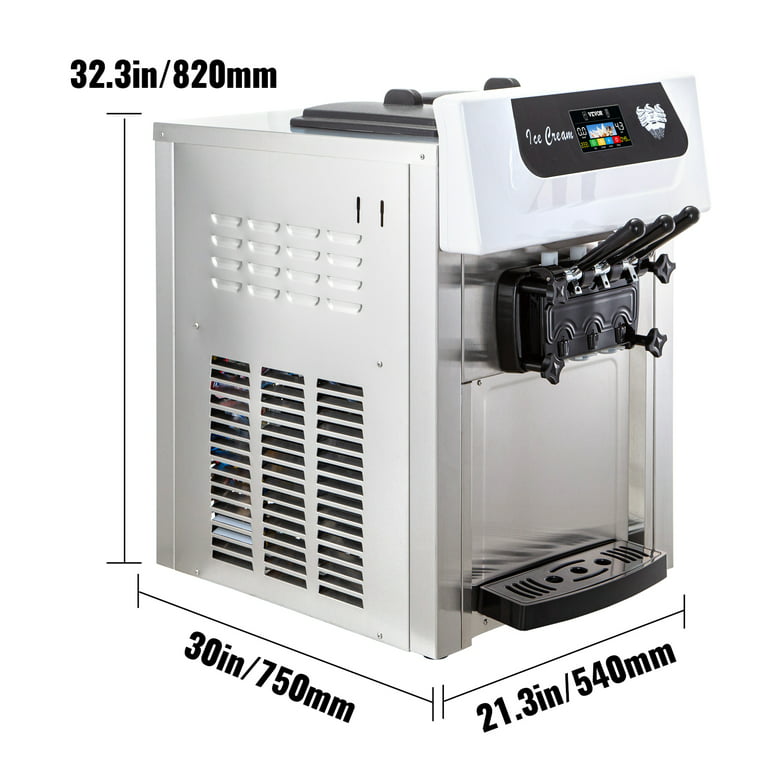 VEVOR 2200W Commercial Soft Ice Cream Machine 3 Brazil