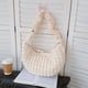thumbnail image 1 of Bolso de mano a cuadros para mujer, correas de hombro ajustables suaves, Bolso de citas diario a la moda, 1 of 8