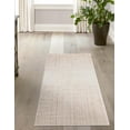 thumbnail image 3 of Unique Loom Gemstone Collection Area Rug - Topaz (2' 2" x 8' Runner Ivory/Brown), 3 of 12