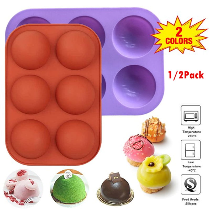 2"/2.5"/3" Silicone Mold Chocolate Bombs Cake Jelly Pudding Mousse $4.99 flat sh 