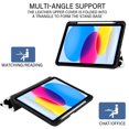 thumbnail image 4 of Deokke Compatible Con Ipad (A16) 11.ª Generación 11 Pulgadas 2025 Ipad 10.ª Generación Funda 2022 10.9 Pulgadas Funda Portalápices Parte Trasera Suave Auto Sleep/Wake Cover Niñas Mujeres-Patrón De Vac, 4 of 5