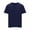 Navy, variant on Mens Cotton T-Shirts Big Tall Short Sleeve Casual Basic Tee Tops Loose Fit Summer Outdoor Running Athletic Shirts