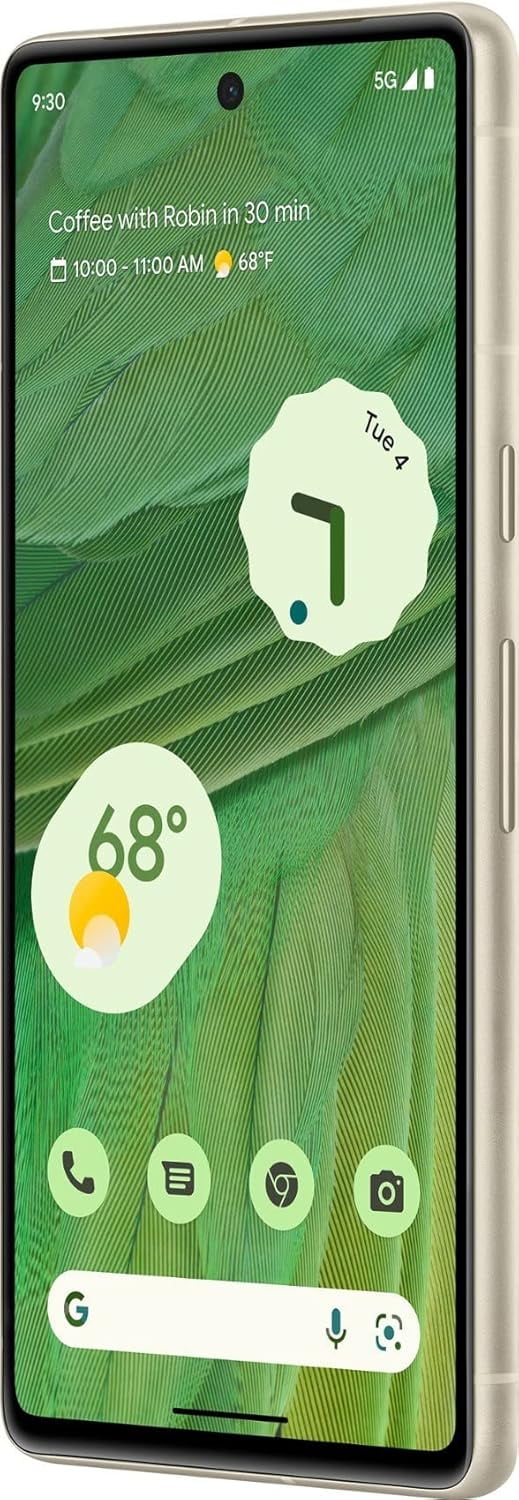Restored Google Pixel 7 5G, 128GB, Lemongrass - Unlocked (Refurbished)