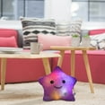 thumbnail image 5 of LED Night Light up Pillows Creative Twinkle Star Shaped Plush Pillow Colorful Glowing Star Stuffed Toys Smile Glowing Cushions Gifts for Kids Birthday Christmas Decor, 5 of 6
