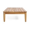 Ottawa Outdoor Acacia Wood Coffee Table, Teak