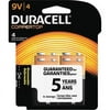 Duracell Coppertop Alkaline 9V Battery - MN1604 - 9V - Alkaline - 9 V DC - 4 / Pack
