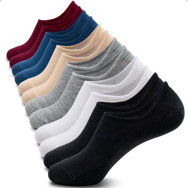 Calcetines Bajos Mujer Antideslizantes Planos Boat Line 6 Pares