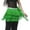 Dark Green, variant on 12 Color WASIT80CM/WIDTH32CM/LENGTH180CM 3 Layer Tassel Belly Dance Hip Scarf Wast Belt Waist Scarf Skirt,One Size,Navy Blue