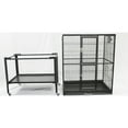 thumbnail image 3 of Brisbane Cage (Black) - Large Spacious Durable Metal Cage - for Sugar Gliders, Chinchillas, Squirrels, Ferrets & Other Small Pets…, 3 of 7