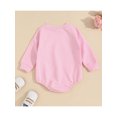 thumbnail image 4 of Bagilaanoe Newborn Baby Girl Valentine's Day Rompers Letter Print Long Sleeve Bodysuits 3M 6M 12M 18M 24M Infant Casual One Piece Short Jumpsuit, 4 of 9