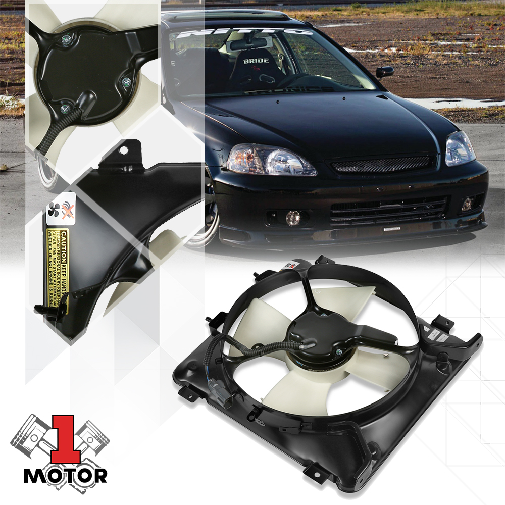 AC Condenser Cooling Fan Shroud 