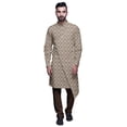 thumbnail image 1 of Atasi Kurta Imprimé de Designer pour Garçons Ensemble Kurta Pyjama Décontracté Vêtements d'Été, 1 of 3