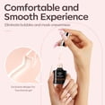 thumbnail image 5 of modelones Builder Nail Gel, 8-in-One Cover Nude Builder, LED Lamp Cured Thickening Apex Building Strengthener Extension Rubber Color Base Gel Polish Glue in a Bottle for Home DIY Salon Girls, 5 of 9