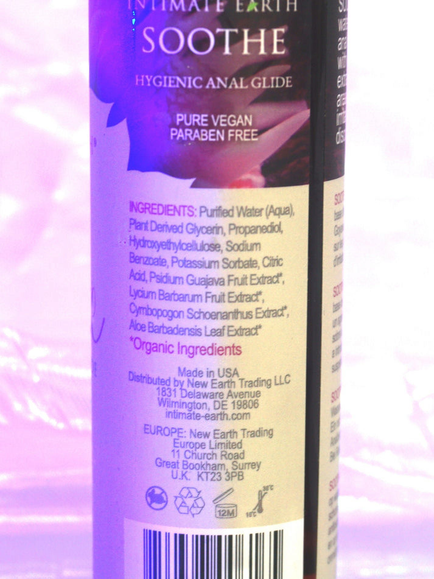 intimate earth soothe anal lubricant SOOTHE Anti-Bacterial Anal Glide – Intimate Earth main image 0
