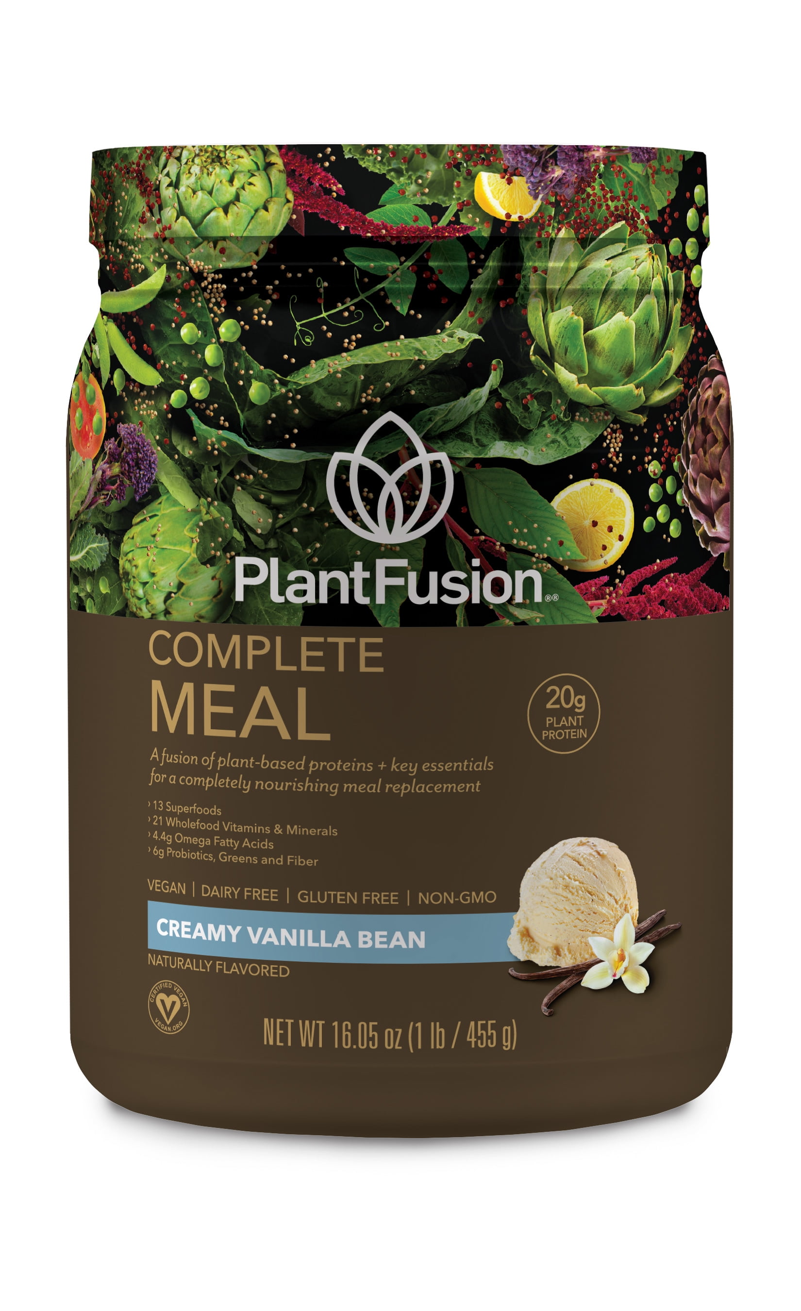 PlantFusion Complete Meal Plant Based Protein Powder