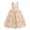 Apricot Floral, variant on IDOPIP Embroidery Flower Girl Lace Tutu Dress for Kids Wedding Pageant Birthday Party First Communion Dresses Princess Bridesmaid Ball Maxi Gown 11-12 Years Green