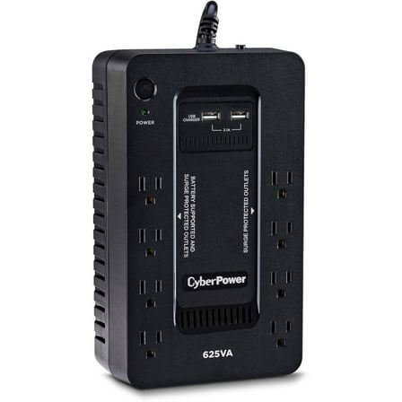 CyberPower Standby ST625U 625VA 8-Port Compact UPS - 120V AC