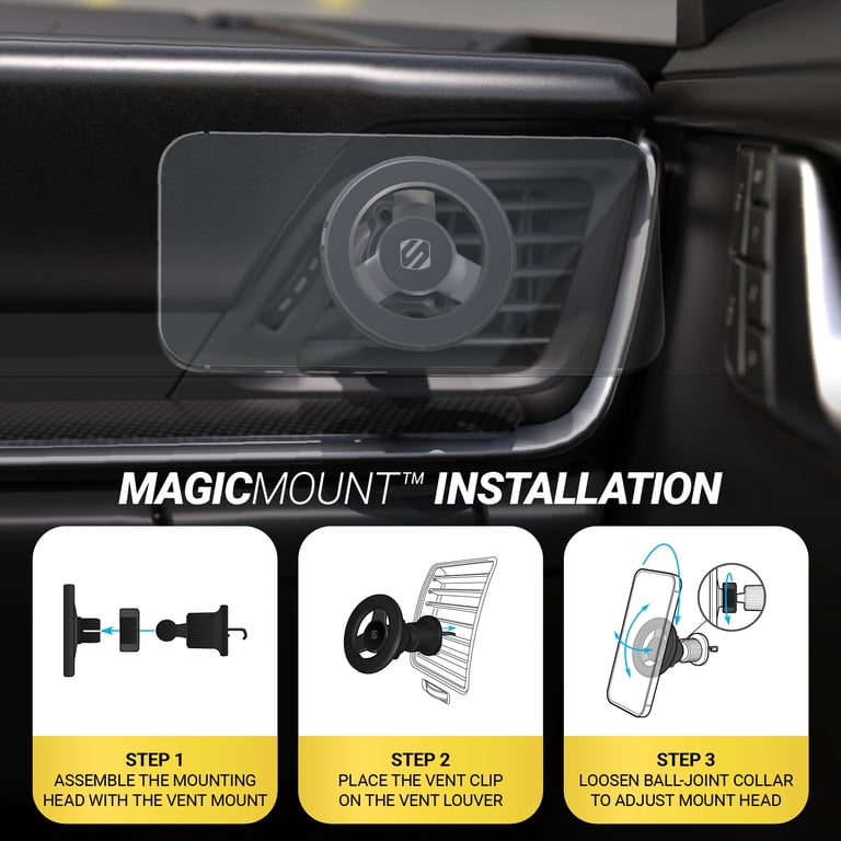 Scosche MagicMount Strong Magnetic Vent Phone Holder photo 6