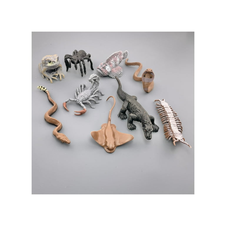 Safari Ltd. Venomous Creatures TOOB - 9 Figurines: Toad, Snake
