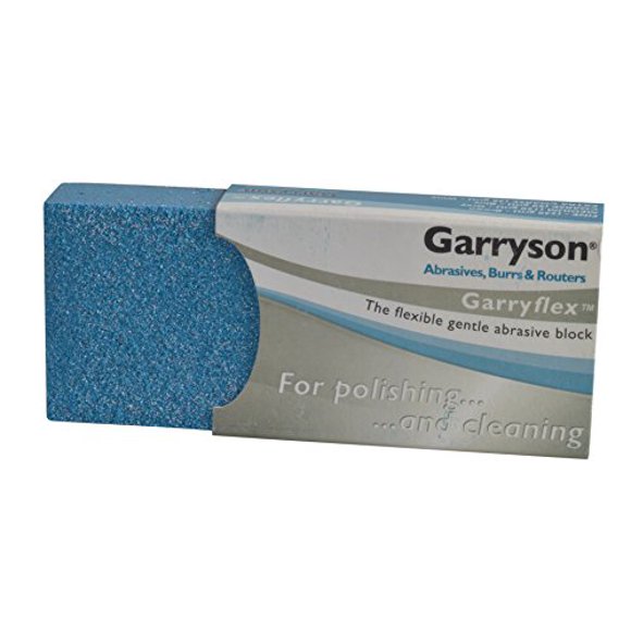 Garryson GB060 Garryflex Bloc Abrasif - Gros 60grit, Bleu