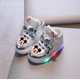thumbnail image 1 of Zapatos brillantes de Minnie Mouse de Disney para niños, zapatillas LED para niños con luz, zapatos casuales para niñas, zapatos bonitos para niñas, zapatos para caminar para niños pequeños21 Gao Jinjia LED, 1 of 2