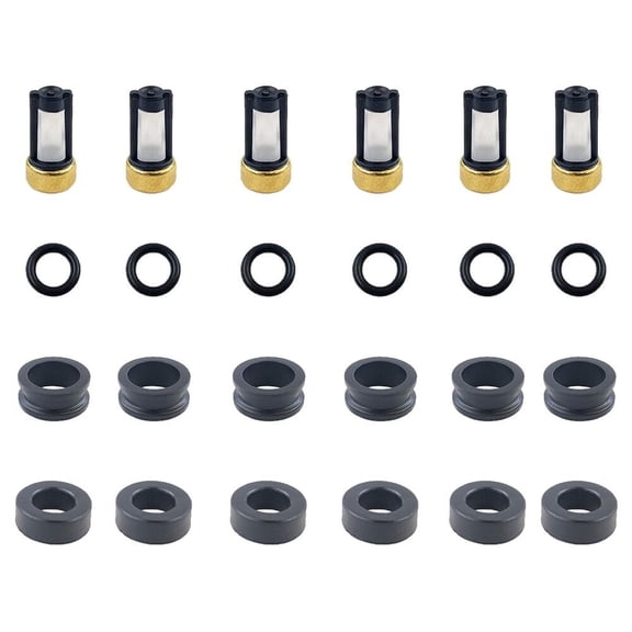 Fuel Injector Rebuild O-Ring Kit For 2002-2012Yamaha Outboard F200 F225 69J-13761-00-00 / CDH 240