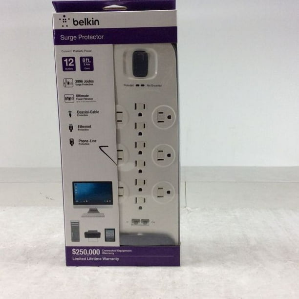 Belkin 12Outlet Surge Protector with 8 ft. Power Cord and
