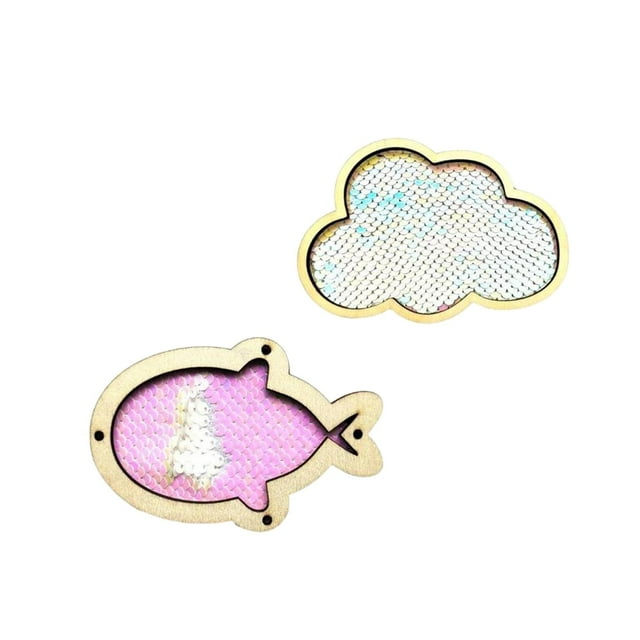 Ni?os Tablero Ocupado Nube Lentejuelas Material Accesorios De Bricolaje Sunnimix none