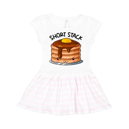 

Inktastic Short Stack Cute Pancake Breakfast Gift Toddler Girl Dress
