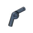 thumbnail image 1 of Push Pull Rod Connection Push Handle Joint for Garden Shopping Cart Black, 1 of 9