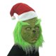 thumbnail image 5 of Navidad El Grinch Máscara de látex de cabeza completa Sombrero de Navidad para adultos Monstruo Cosplay Fiesta Disfraz Accesorios de disfraces -n687, 5 of 5
