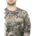thumbnail image 4 of Mossy Oak Men's Mountain Country Long Sleeve Performance Tee Shirt, Up to 3XL, 4 of 6
