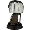 thumbnail image 2 of Funko Pop! Star Wars: The Mandalorian - Mandalorian (cromado) #345. Figura coleccionable Funko POP, 2 of 4