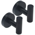 thumbnail image 1 of Towel Hooks, Convenient Practical Widely Applicable Stable Reliable Small Compact Black Towel Hook Durable Wearable  For Home For Kitchen For Room, 1 of 8