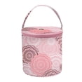 thumbnail image 1 of Bolsa de Almacenamiento para Lanas, Organizador de Almacenamiento para Lanas, Bolso de Barril Portátil, Contenedor, Bolsa de Mano para Tejer, Accesori Rosa, 1 of 8