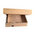 thumbnail image 1 of Estante flotante de almacenamiento rústico que ahorra espacio, organizador decorativo para el hogar Color de madera, 1 of 9