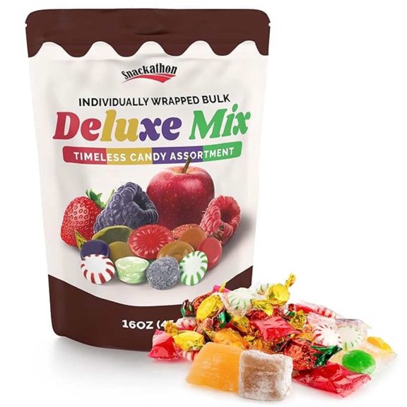 Snackathon Deluxe Mix, Old-Fashioned Hard Candy Assortment, 1 lb