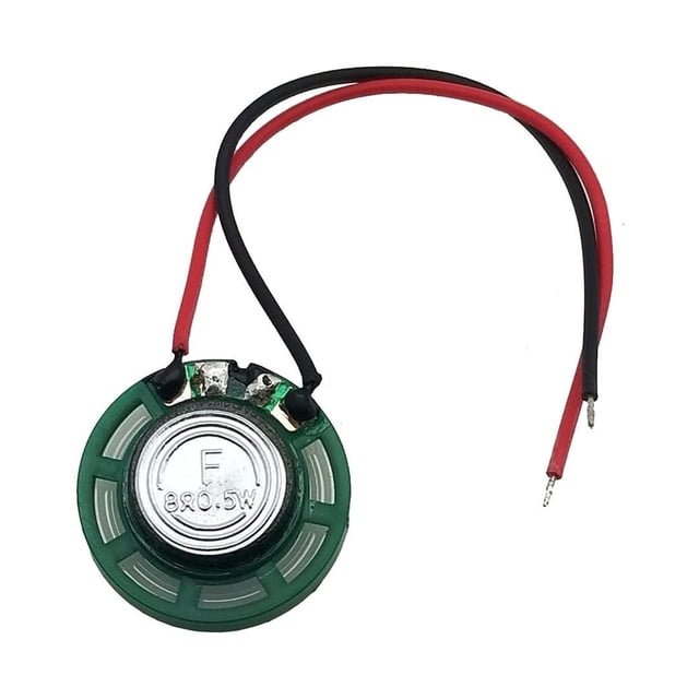 Parlante ProTechTrader de 26 mm, 8 ohmios, 0,25 W, 2 unidades
